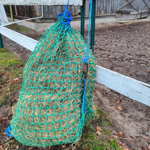 Siatka na siano SIMPLE Oczko 6cm PREMIUM 5mm zielona bezwęzłowa