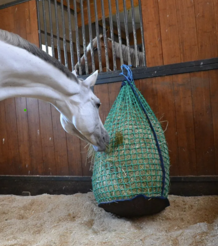 Siatka na siano z dnem Oczko 6cm PREMIUM 5mm czarna Piece of Hay