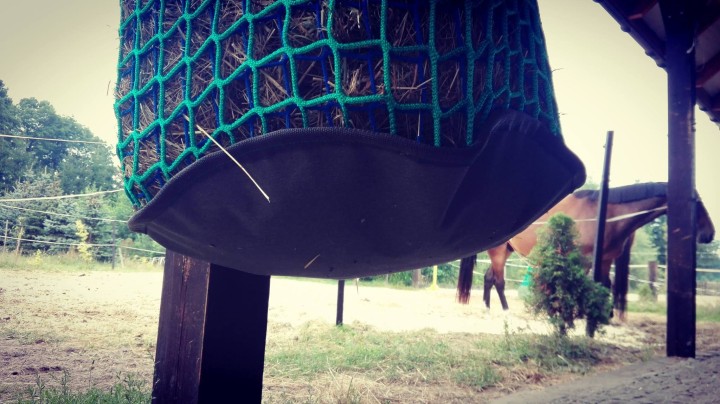 Wytrzymała siatka dwuwarstwowa z dnem z tkaniny kodura slowfeeding