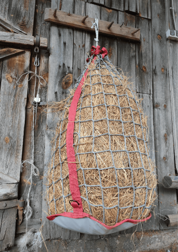 Siatka na siano z dnem Oczko 8cm PREMIUM 5mm czarna Piece of Hay